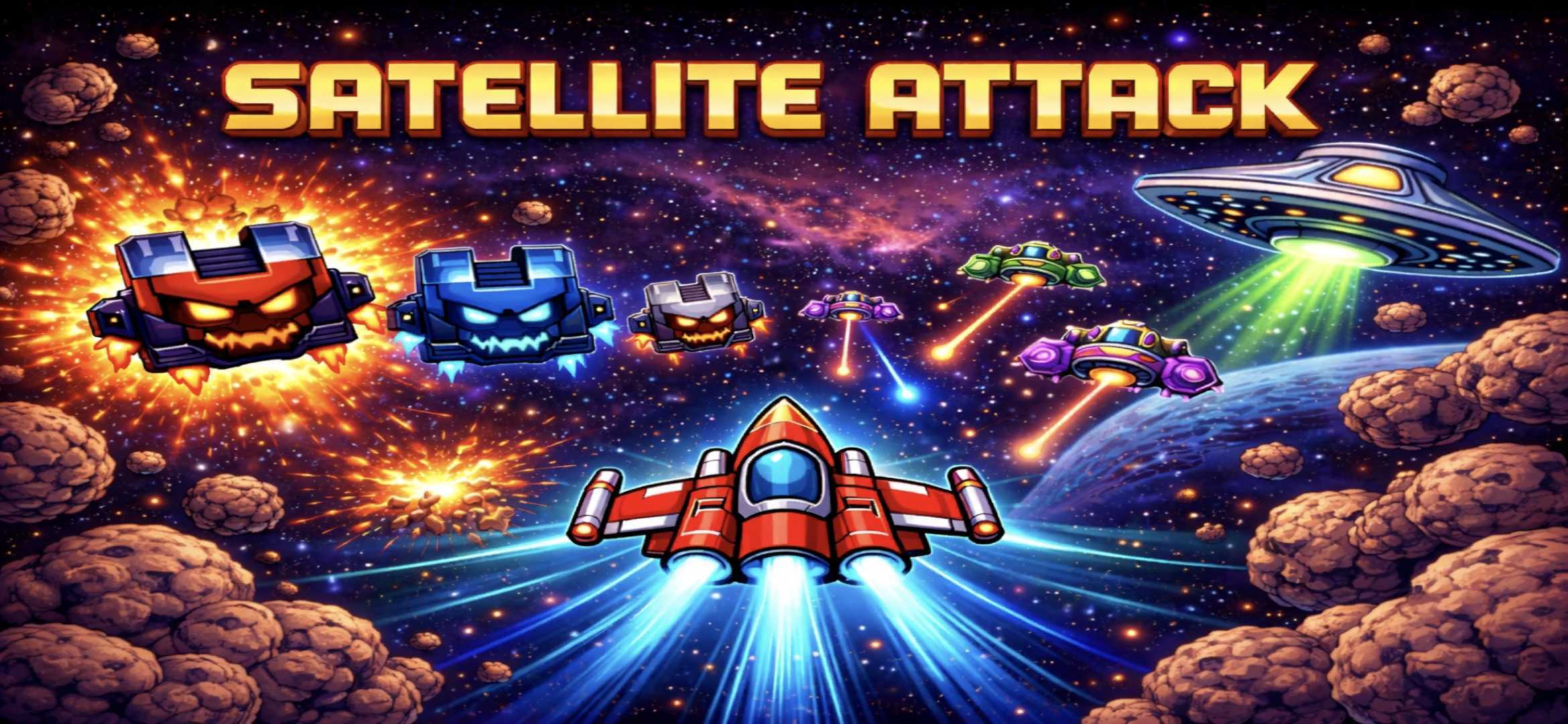 Satellite Attack – screenshot 1